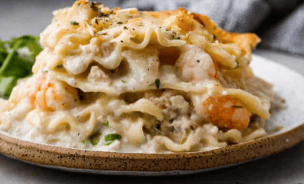 Seafood Lasagna - Recipe OCean